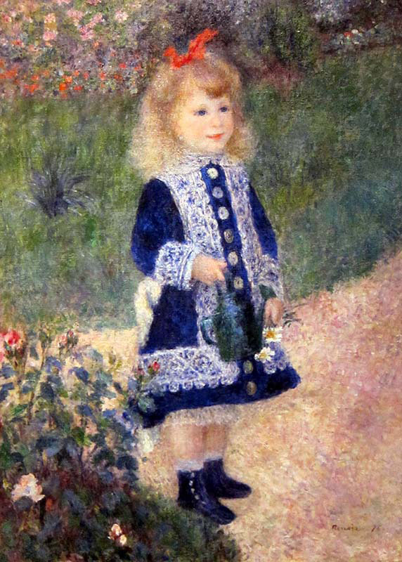 Girl with a Watering Can